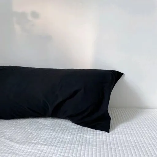 Lu Mi Er Pillowcase Cotton Twill Vintage Flower 48x74 100% cotton Black Single 48*74