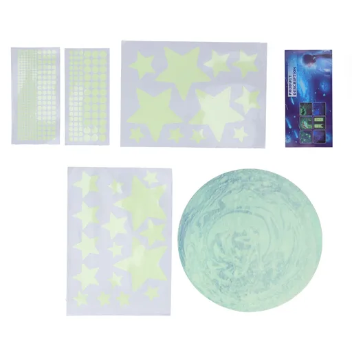 DIY Wall Sticker Glowing Star Luminous Wall Sticker PVC Wall Paper for Kids Bedroom Decoration