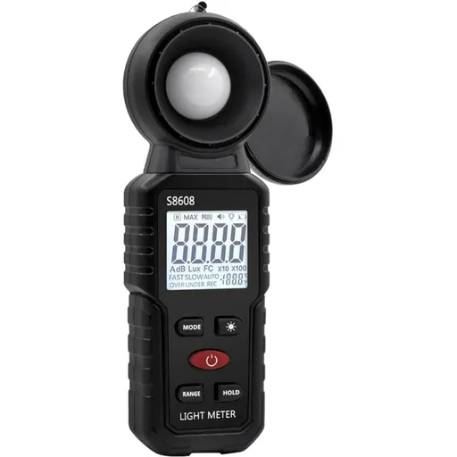 Digital Lux Meter, Light Measurement With 0.1-200,000 Lux, Portable Digital Ambient Light Meter Range Up To 200,000 Lux