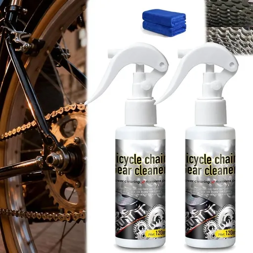 Deep-Cleaning & Rust-Resistant Bicycle Chain Cleaner, Motorcycle Chain Cleaning Kit, Bike Chains Lube And Cleaner, Bike Chains Cleaning Kit for Mountain