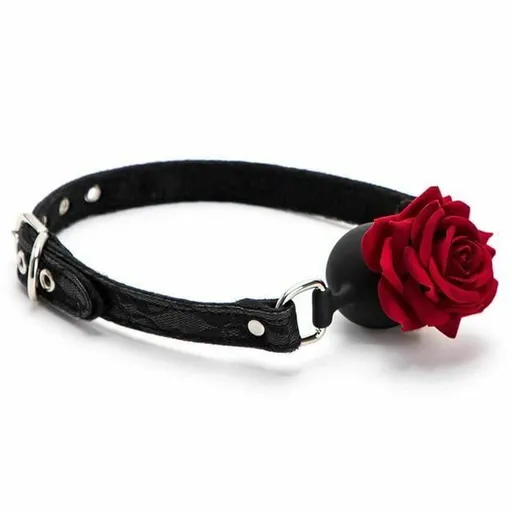 House Of Dasein Rose Mouth Gag Bdsm Bondage Restraints Couples Sex Toy - Black
