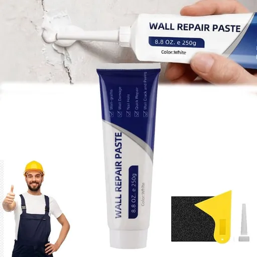 Efficient Drywall Repair Kit with Scraper, Upgrade Quick Drying Wall Mending Agent for Holes & Cracks, Multi-Functional Drywall Patch Paste Repair Kit for DIY Home Fix