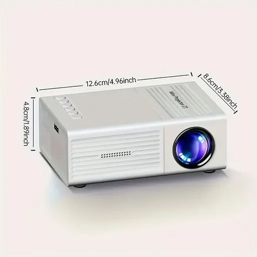 80-inch projector, LED projector, remote control projector, USB phone link projector, home entertainment projector