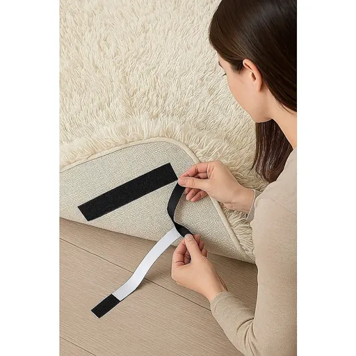 1m Self Adhesive Hook and Loop Fastener Tape