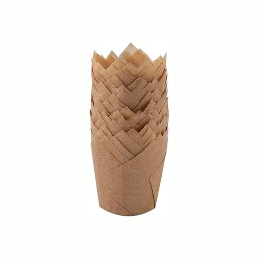 150 Pieces Mini Baking Cups Tulip Baking Cups Cupcake Liners Muffin Liners for Wedding Birthday Parties