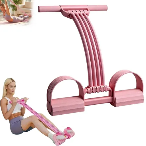 Multifunction Pedal Resistance Band, Home Exercise Equipment for Full Body Workout, Yoga, Stretching, Waist, Arm, Leg