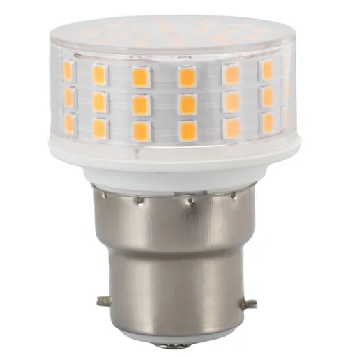 B22 LED Corn Lamp ABS 10W 1000LM Flicker Free Energy Saving Light for Ceiling Table Cabinet AC 85‑265V Warm Light