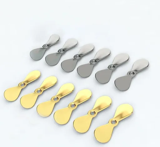 Pack of 100 Large Topwater Propeller Blades Prop Spin Custom Surface Wooden Lure Parts
