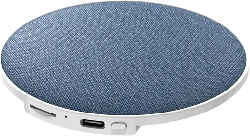 Under Pillow Bluetooth Sleep Speaker, Pillow Audio Disc with Built-in White Noise, Bluetooth 5.4, TF Card Supported, Type-C Charging, 200mAh Ultra Thin Sleep Aid Speaker for Bedtime Listening