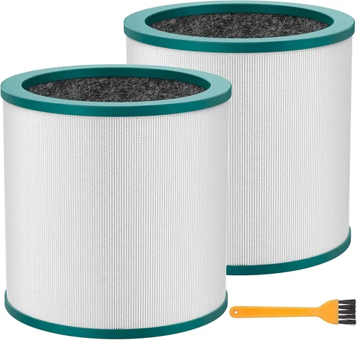 Replacement Air Puriier ilter or Dyson Tower Puriier Pure Cool Link TP01, TP02, TP03, BP01, Compare to Part 968126-03，2 Pack