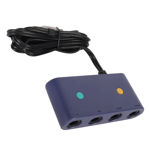 Controller Adapter, Game Controller Adapter for Switch, Switch Wired Adapter for Switch PC, 4 Ports Game Controller Converter
