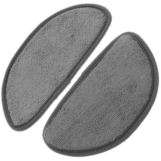Refrigerator Drip Catcher Grey Fiber Anti-Splashing Pad for Kitchen 2Pcs