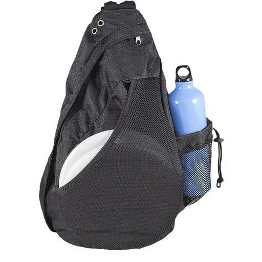 Disc Golf Bag with Retriever Holder and Storage Pockets, Disc Golf Backpack with 8-10 Disc Capacity, Deluxe Bag（oniy bag）