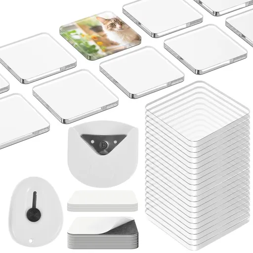 20Pcs DIY Fridge Magnet Craft Set DIY Fridge Magnet Kit Reliable Magnetism for Craft Kitchen Classroom Office Decor