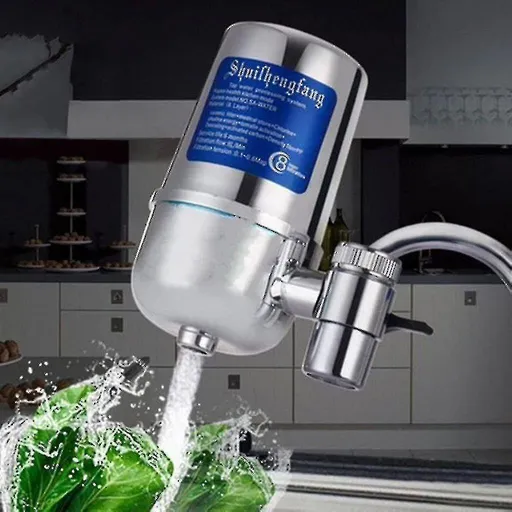 Faucet Tap Water Filter for Drinking Water, Easy-On Installation