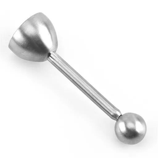 Pack of 2 Stainless Steel Egg Toppers - Perfect Opener for Soft & Hard Boiled Eggs, Easily Cut and Remove the Top of Soft-Boiled Eggs