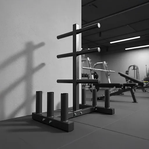 Olympic Weight Tree Bar Rack Holder Storage