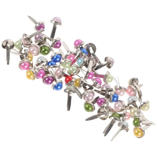 Durable Metal Pastel Colors Easy to Use for DIY Projects 50Pcs