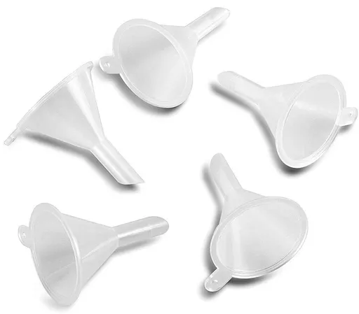 5 PCS Mini Funnel for Lab Bottles, Sand Art, Perfume, Spice, Powder, Essential Oil, Recreational, Kitchen Food Grade