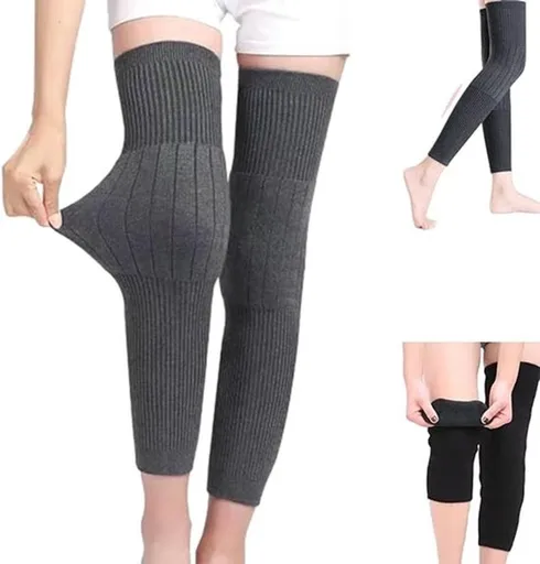Knee Socks Thin Compression Stylish Winter Warmth 50 cm