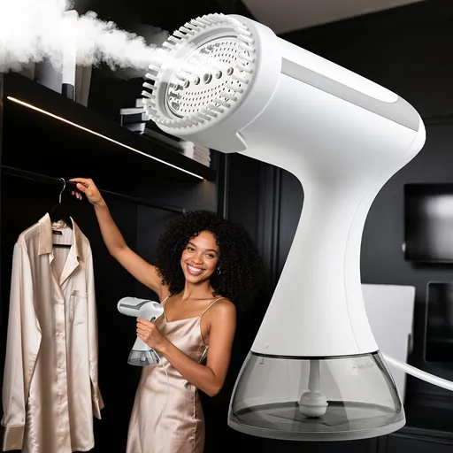 Hand Held Garment Steamer Portable Travel Steamer Rapid Heating White