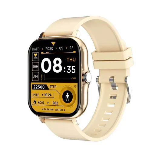 Women'S Smart Watch Ladies Fitness Tracker Heart Rate Monitor Watch Stylish - Gray - Size 01