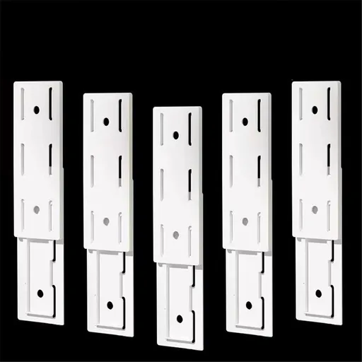 24 Pack Self Adhesive Power Strip Holder, Power Strip Holder Desktop Mobile Punch Free Socket Holder, Desktop Socket Fixer for Kitchen Home Office and Cable Management(White)