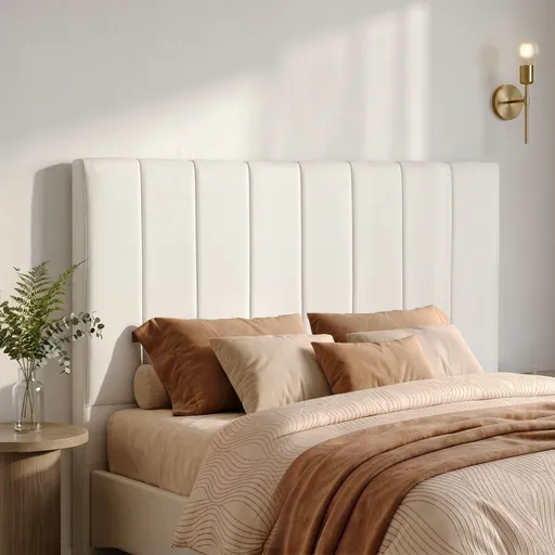 Artiss Bed Head Headboard Double Linen 137CM - Beige
