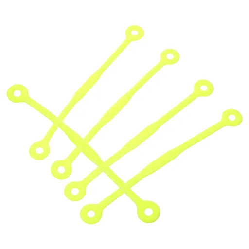 Tennis Dampeners for Racquet Green 5Pcs 12x0.39in