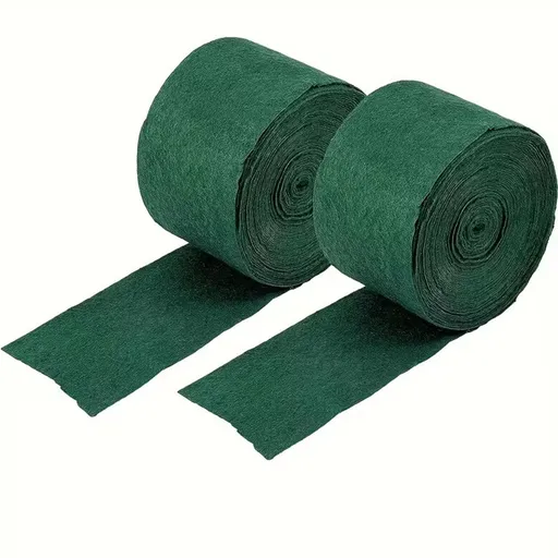 Tree Protector Wrap for Winter Freeze Protection - 65 ft x 2 pcs Heavy-Duty Breathable Trunk Bark Guard Away from Deer Animal, for Shrub Young Tree Plants