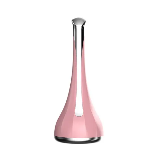 Pink Flat-Surface Ice Cold Therapy Facial Tool - Mini Ice Hammer Cryo Stick for Pore Shrinking Skin Soothing Sunburn Relief - Reusable ABS+PC Cooling Massager