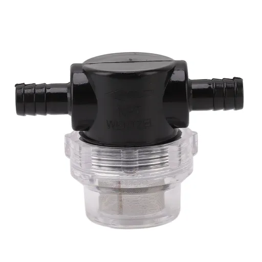 Water Pump Strainer ABS G1/4 Pump Twist On Strainer Irrigation Pipeline Filter for RV Marine Boat Lawn
