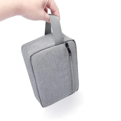 Nylon Men's Toiletry Bag - Large Waterproof Shower Bag - Travel Toiletries Bag - for Men - Toiletry Bag for Men and Women