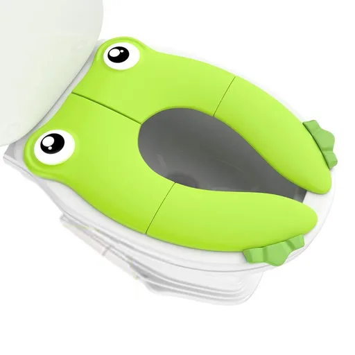 Portable Folding Large Non Slip Pads Potty Training Seat for Kids Boys & Girls, Foldable Toddlers Toilet Seat, Recyclable
