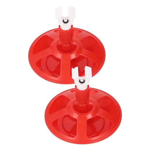 2 Pack Automatic Chicken Waterer PP G3/4 Chicken Water Feeder Poultry Drinking Bowl for Chicks Ducks Geese
