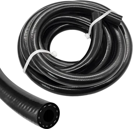 3/4 Inch(19mm) ID Fuel Line Hose Ph Lock NBR Rubber Hose Line 300PSI for Automotive Engines Systems (5FT)