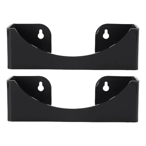 Wall Hat Rack Baseball Caps Mount Storage Organizer 20 Hat Capacity for Closet Office Black