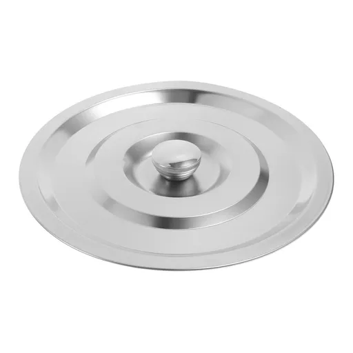 1Set Stainless Steel Lid for Pots and Pans Easy to Clean Universal Fit for Daily Cooking