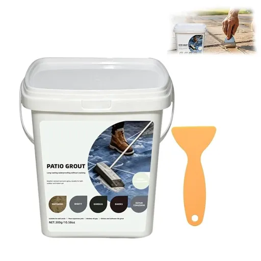 Waterproof Tile Grout Filler, Floor Tile Joint Repair, Quick Dry Tile Gap Repair Paste for Bathroom and Kitchen, Grout Sealer for Wall and Floor Tiles, Fills Cracks and Gaps