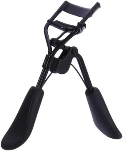 Black Portable Eyelash Curler - Crimps and Curls Lashes for Perfect,Portable Eyelash Curler Maker Eye Lashes Clip Women Beauty Cosmetic Tool Gift,Makeup Brushes and Tools