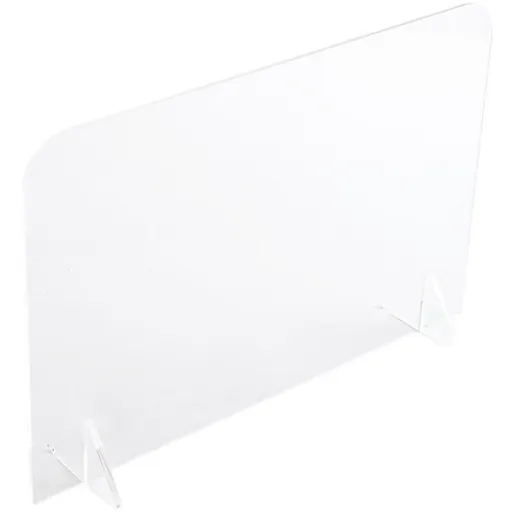 Acrylic Dry Erase Board and Marker Glass Alternative Clear Memo Tablet Desktop Display Frameless Small Writing Whiteboard