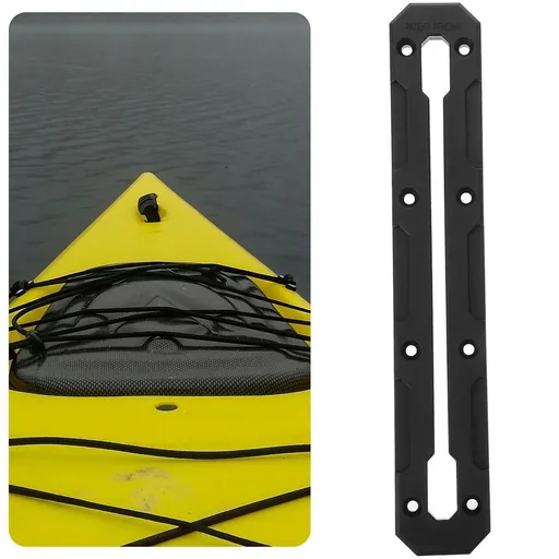 Worgeous Kayak Mount Slide Track Set - Canoe Rail Base Fishing Boat Accessory for Secure Kayak Track Mounting