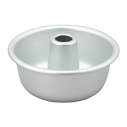 1 Pcs Pudding Cake Mold Pan, Aluminum Ring Cake Pan - Durable Flute Tube Cake Pans for Baking - Nonstick Round Baking Pan - Chiffon Cake, Flan Cake, Fruitcake Ring Mold - Modern Kitchen Accessory