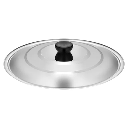 1pc Stainless Steel Pot Cover,Griddle Lid with Insulated Handle, Pot Lid for Saucepan, Wok, Frying Milk Flat Pan Home Kitchen Restaurant Cookware Lids(32cm)