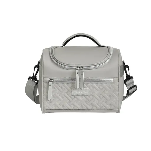 Insulated Lunch Bag with Adjustable Shoulder Strap – 8L Cooler Tote for Work, School, Picnic & Outdoor Use (Grey) | Other Colors Available in Store