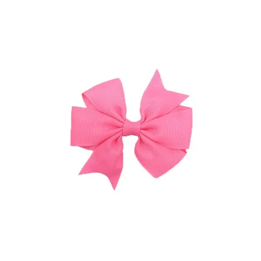 4PCS Baby Girls Grosgrain Ribbon Hair Bows with Alligator Clips Bowknot Hairpin Accessories (3 Inch - 4 color)