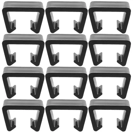 12pcs Garden Furniture Clamps Patio Furniture Clamps Outdoor Sofa Patio Furniture Coupling Clamps