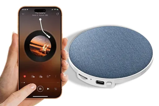 Under Pillow Speaker Wireless Bluetooth Sleep Aid Slim 92mm Linen Fabric Cover