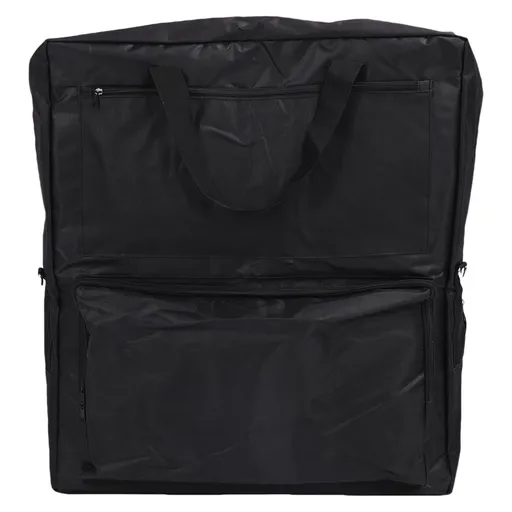 Solar Panel Storage Bag Double Layer Folding Travel Solar Panel Carrying Case for Camping RV Trips Parties