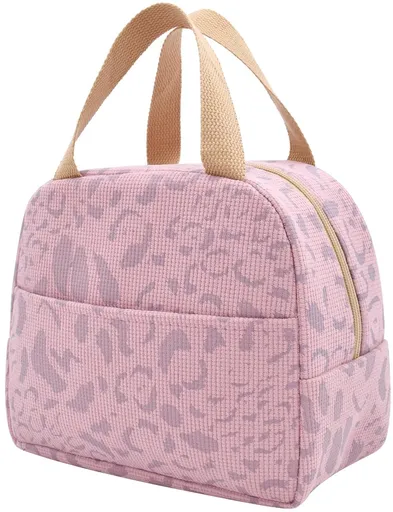 Children's Lunch Bags - Reusable Lunch Bag - Lunch Bags - Lunch Bags for Women and Men - Mini Insulated Bag 6L - Small Insulated Picnic Bag - For Work, School, Picnics and Travel (Pink)